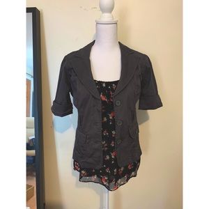 F21 - Navy Blue Blazer - Small